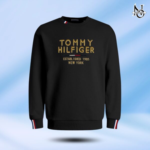 Premium Edition TOMMY HILFIGER Sweatshirt – BLACK