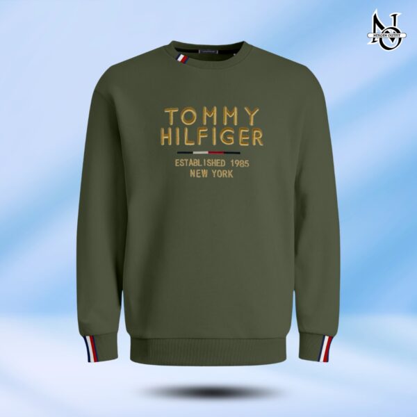 Premium Edition TOMMY HILFIGER Sweatshirt - OLIVE